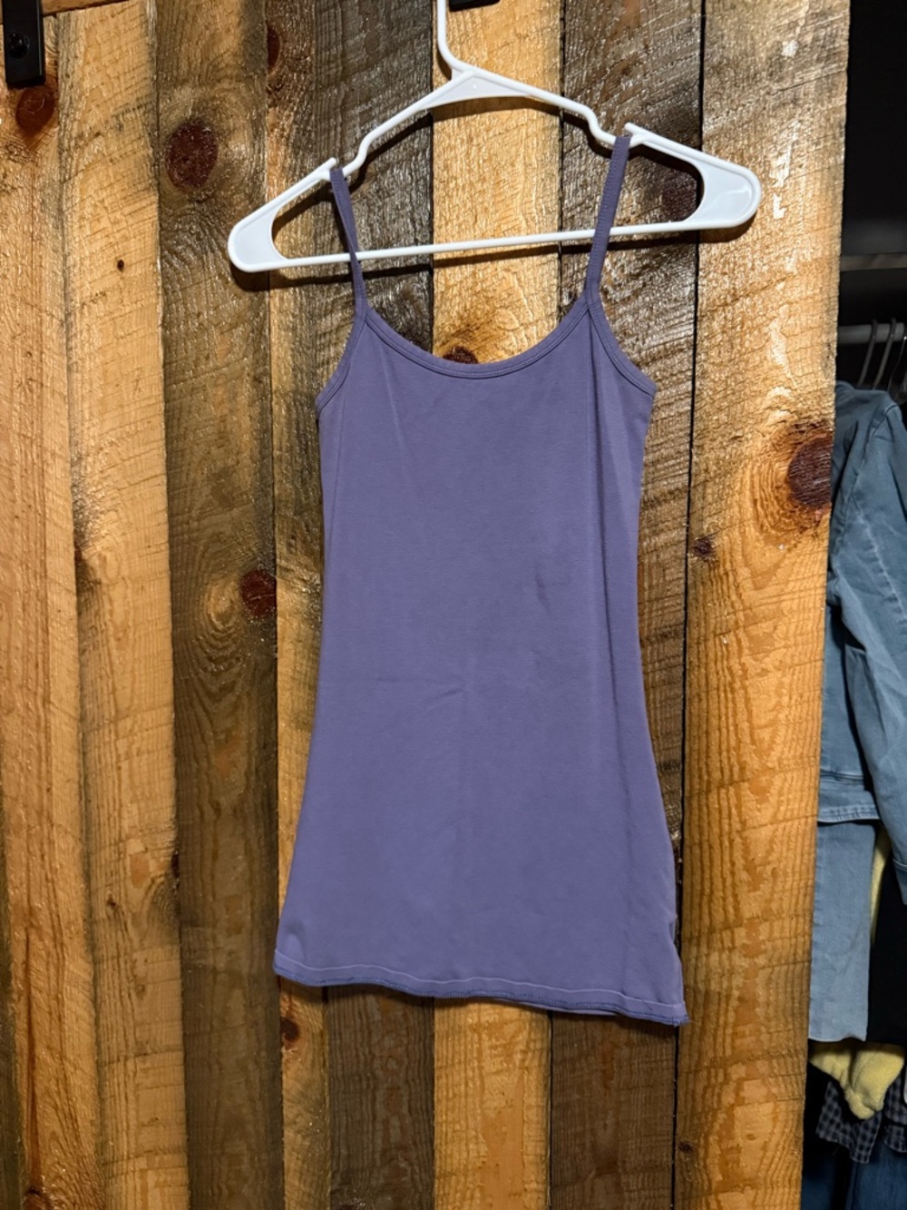 BKE Lavender Spaghetti Strap Tank Top